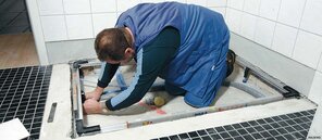 Fußbodenheizung Fliesen ersetzen